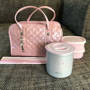 Zojirushi Hello Kitty lunch box set (new)